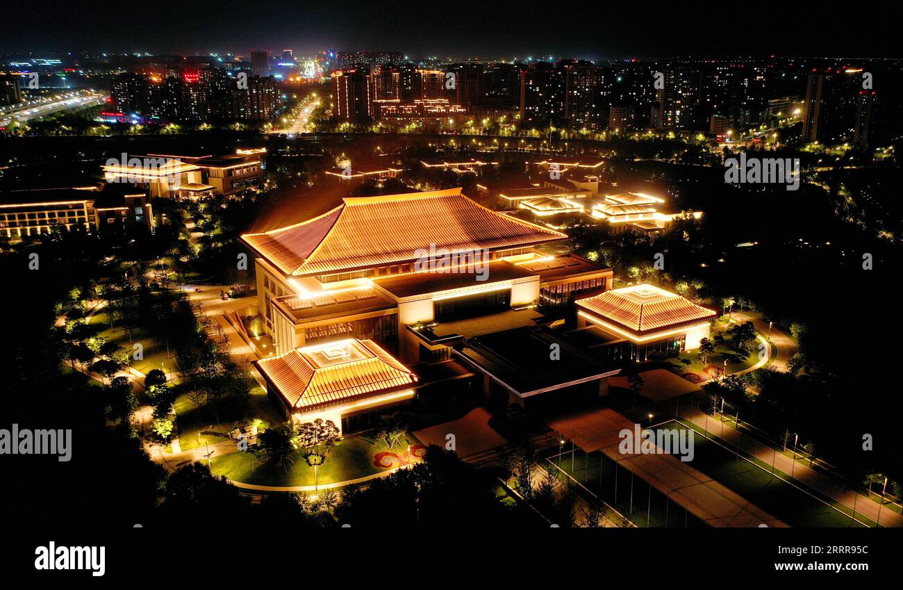 230516 XI AN, May 16, 2023 This aerial photo taken on May 1, 2023