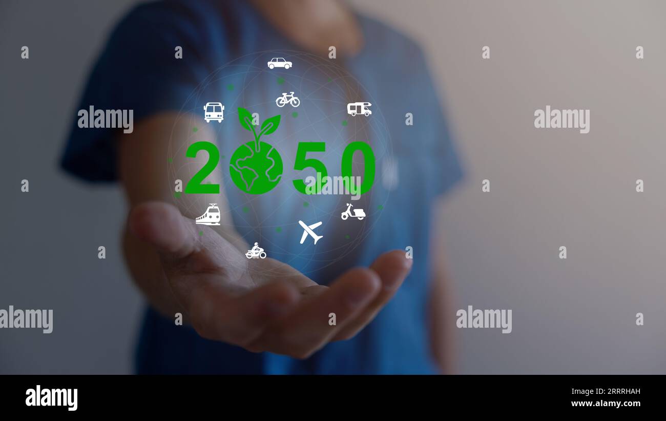 Infinity symbol with Circular business economy environment icons around ...