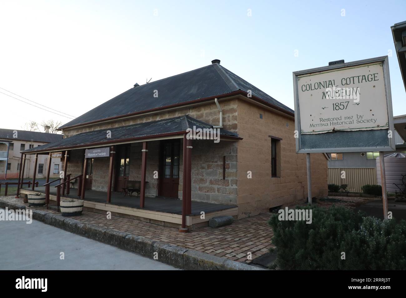 Colonial Cottage Museum 1857, Merriwa, New South Wales, Australia Stock