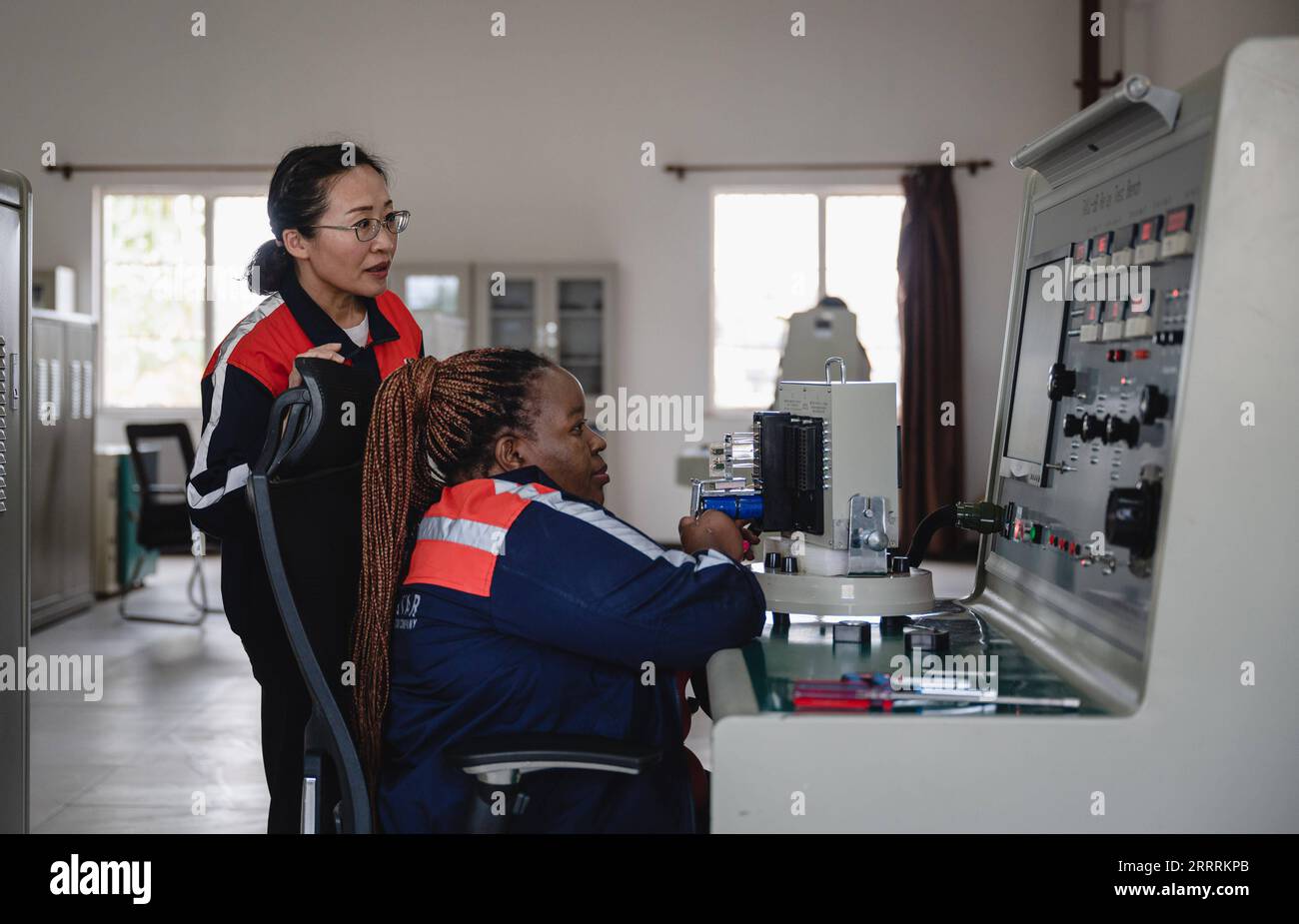 230601 NAIROBI, June 1, 2023 Chinese instructor Chen Ling L