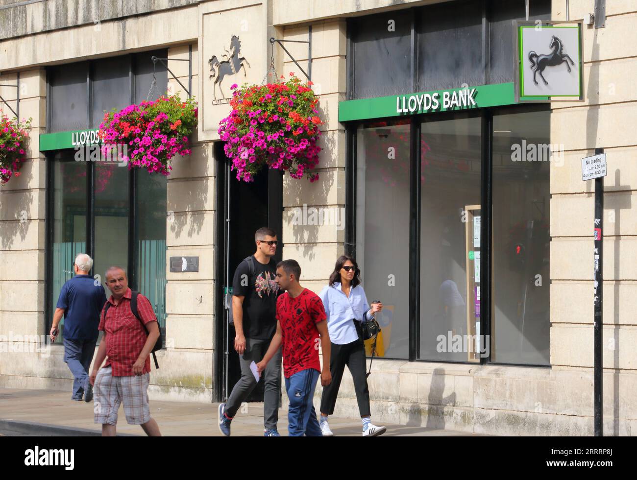 Branch of Lloyds Bank in Oxford, UK Stock Photo