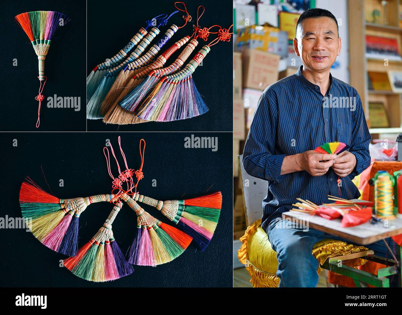 230622 -- CHANGCHUN, June 22, 2023 -- This combo photo shows Rong ...