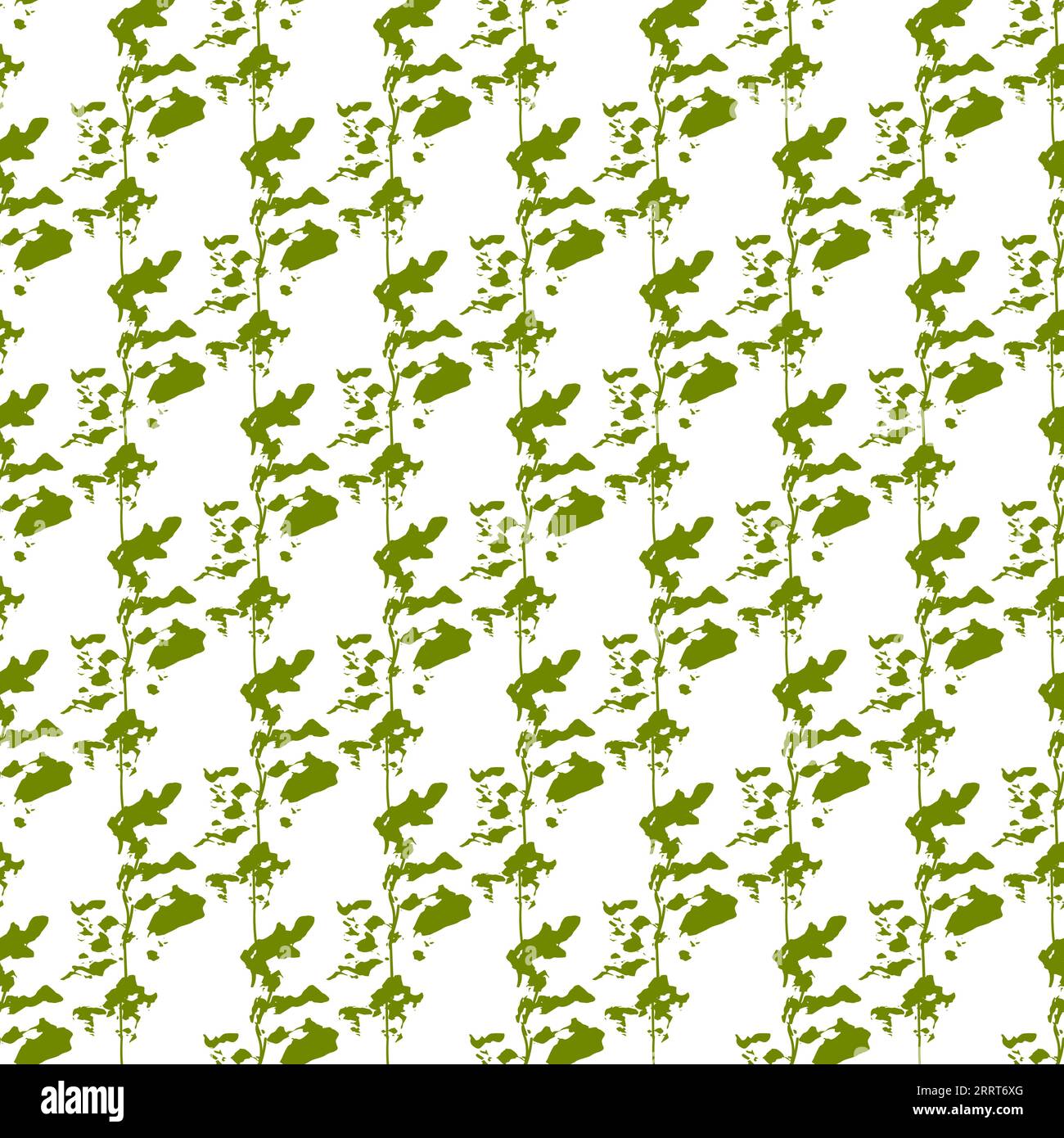 Seamless pattern with herbal elements. Decorative background in ...