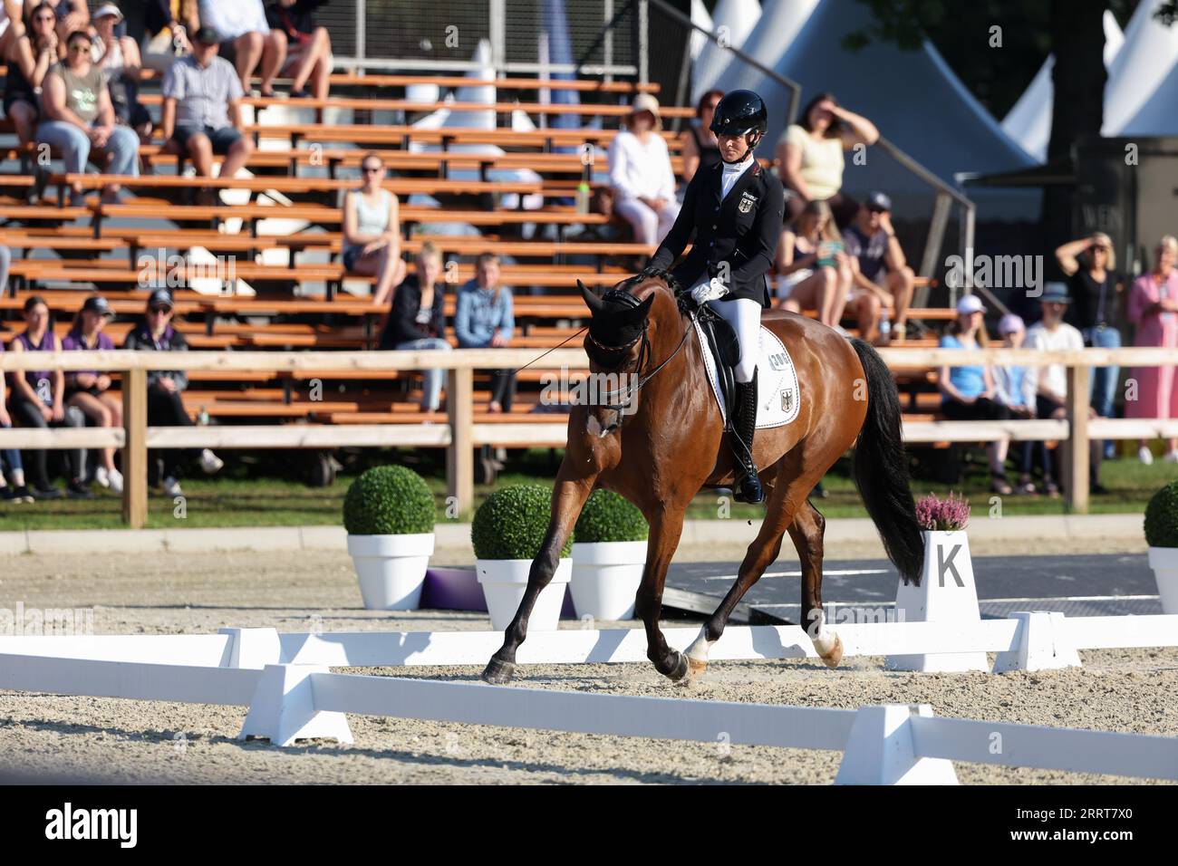 Euro Equestrian Rider Riesenbeck, Germany. 09th Sep, 2023. Equestrian sport: European ...