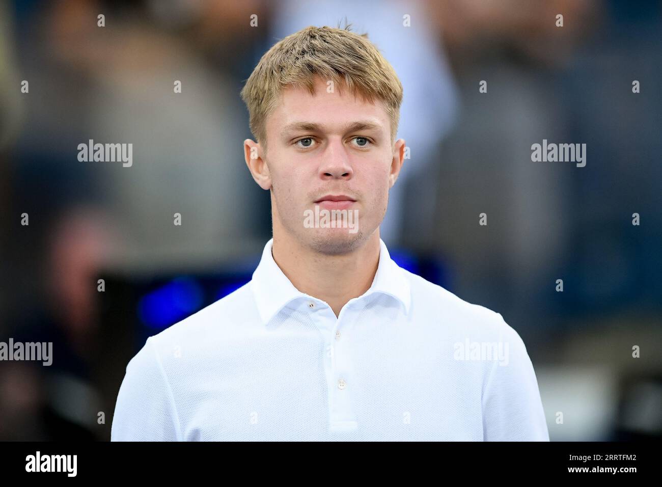 Hans Nicolussi Caviglia of Juventus FC looks on during the