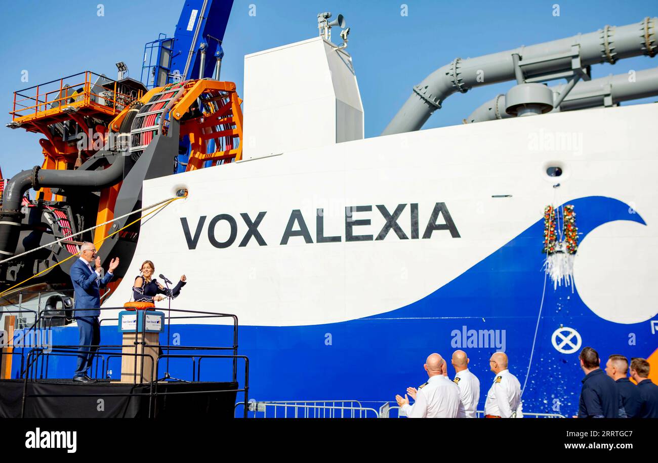 Rotterdam, Niederlande. 09th Sep, 2023. Princess Alexia of The