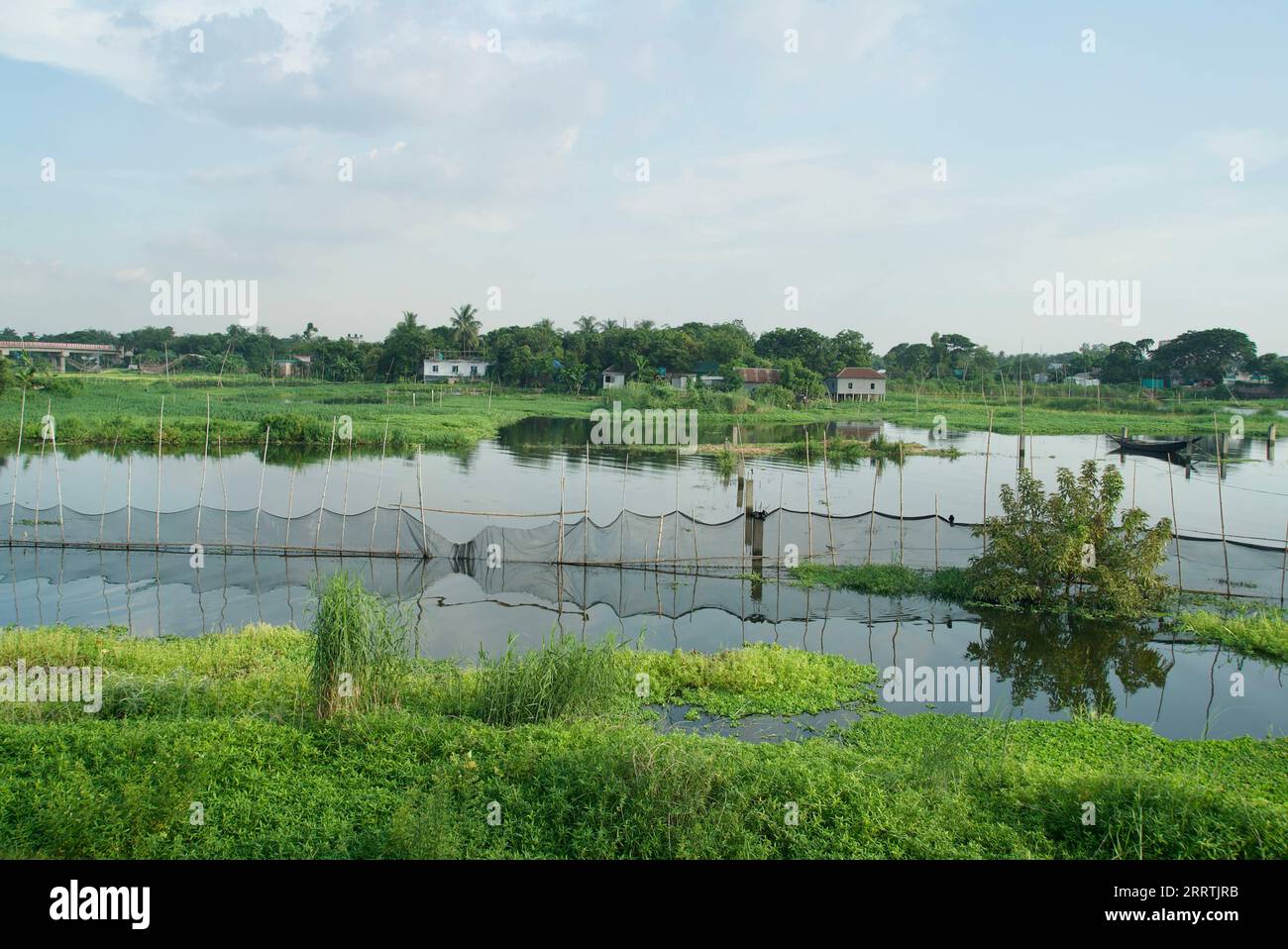 230728 DHAKA, July 28, 2023 This photo shows a clear river