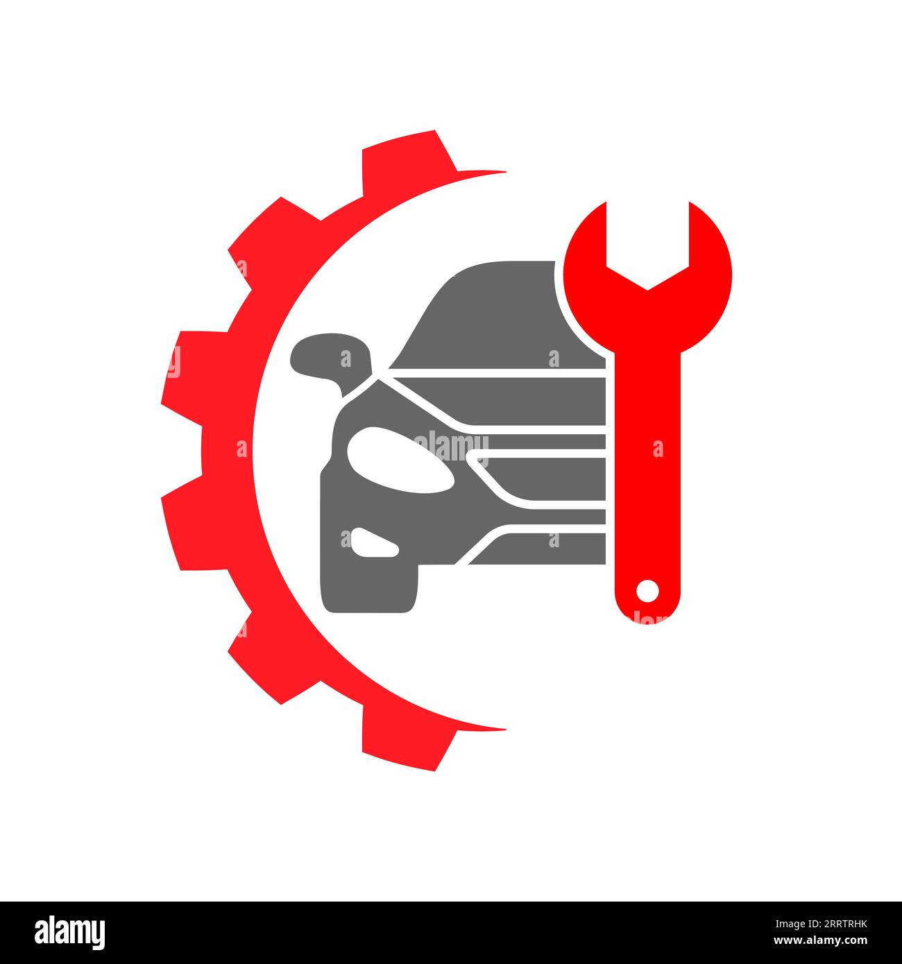 Car repair, abstract vector logo, design concept. Car service. Vector