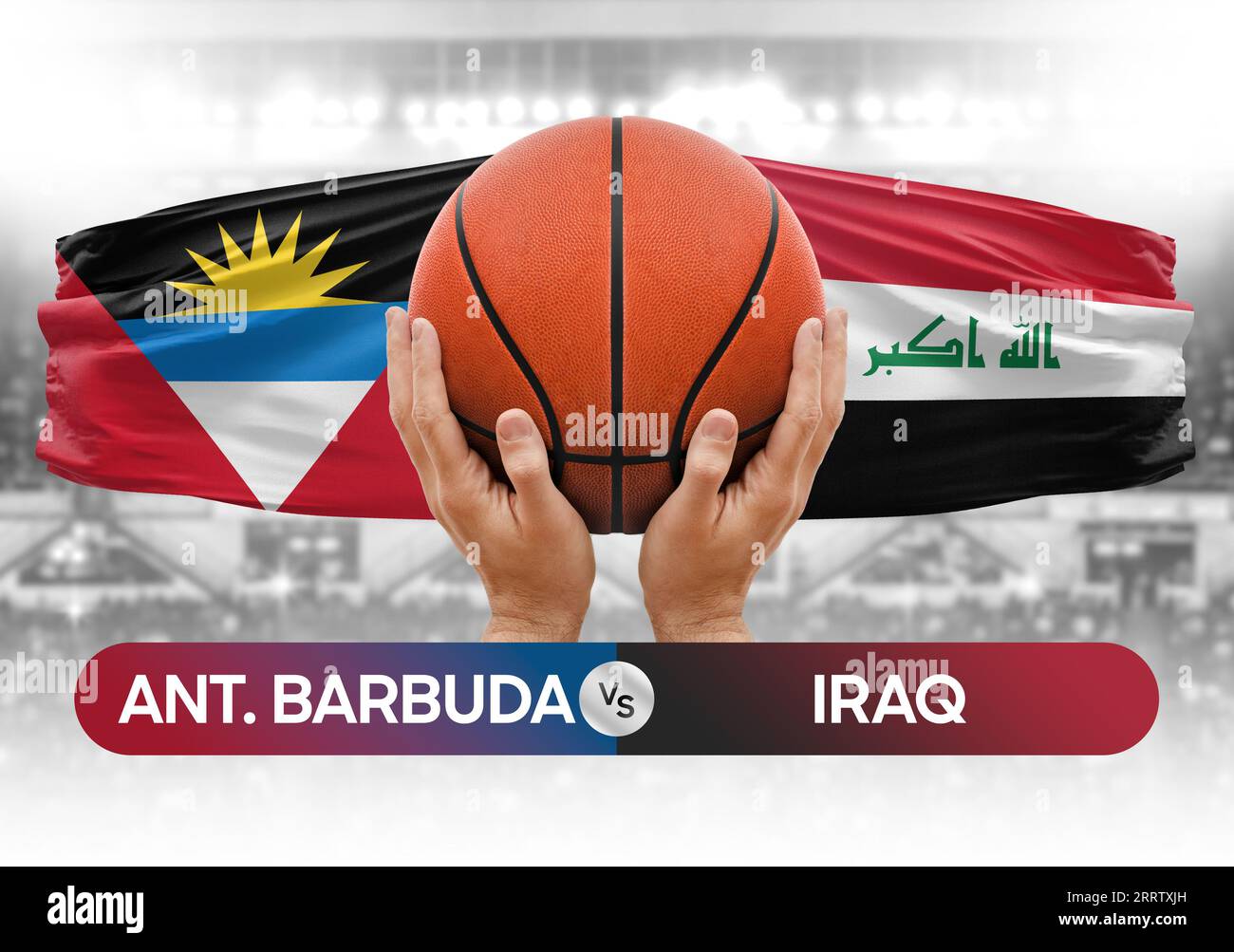 Antigua and Barbuda vs Iraq national basketball teams basket ball match