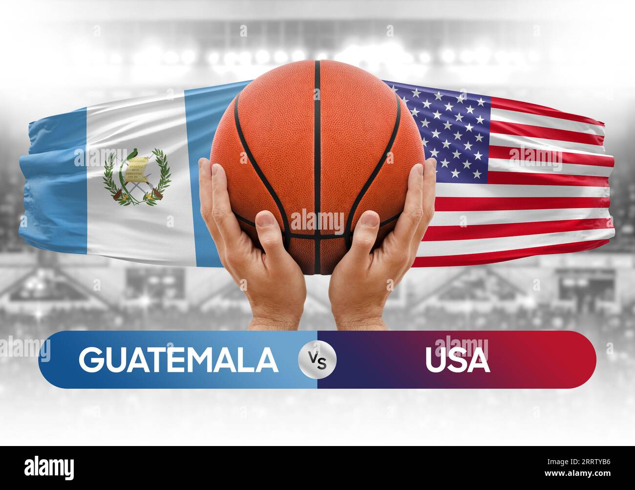 Guatemala vs USA national basketball teams basket ball match