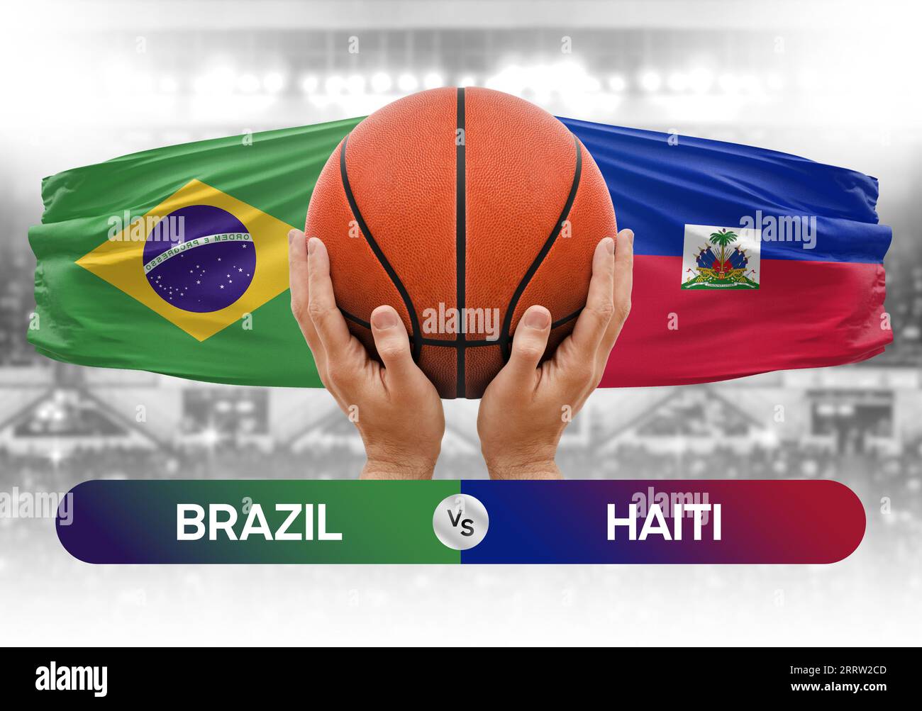 Brazil vs Haiti national basketball teams basket ball match competition