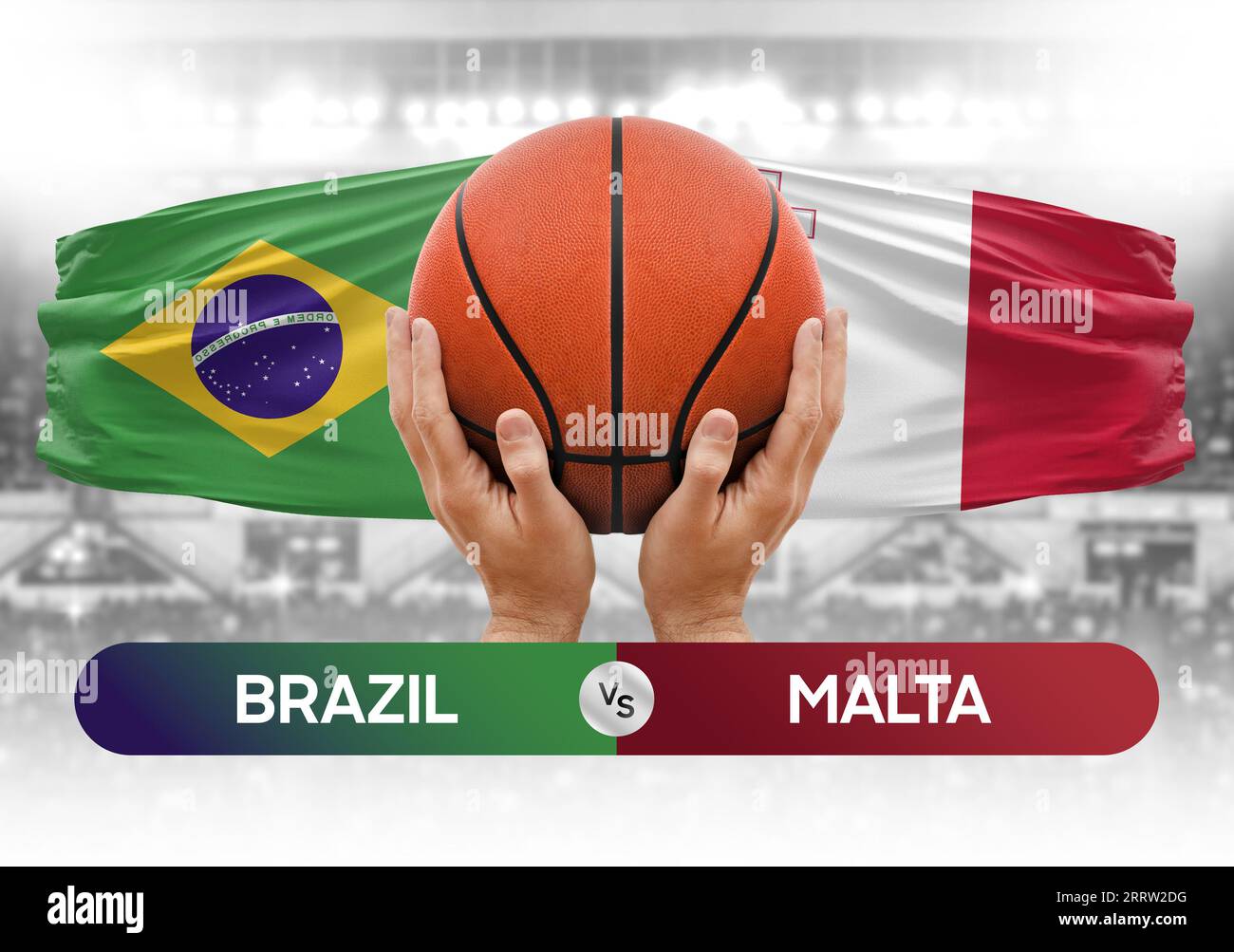 Brazil vs Malta national basketball teams basket ball match competition