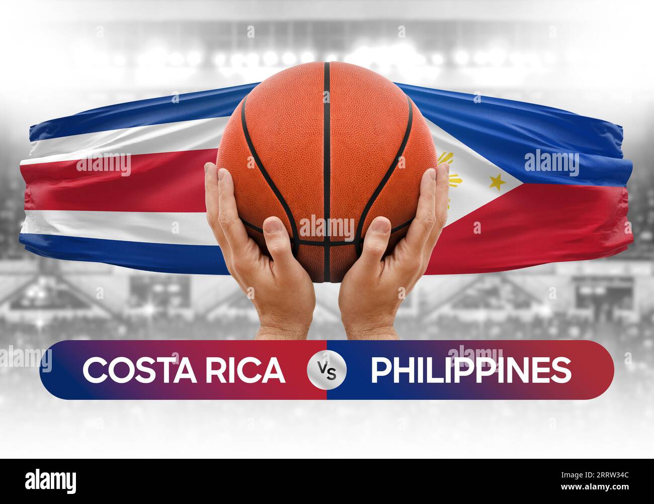 Costa Rica vs Philippines national basketball teams basket ball match