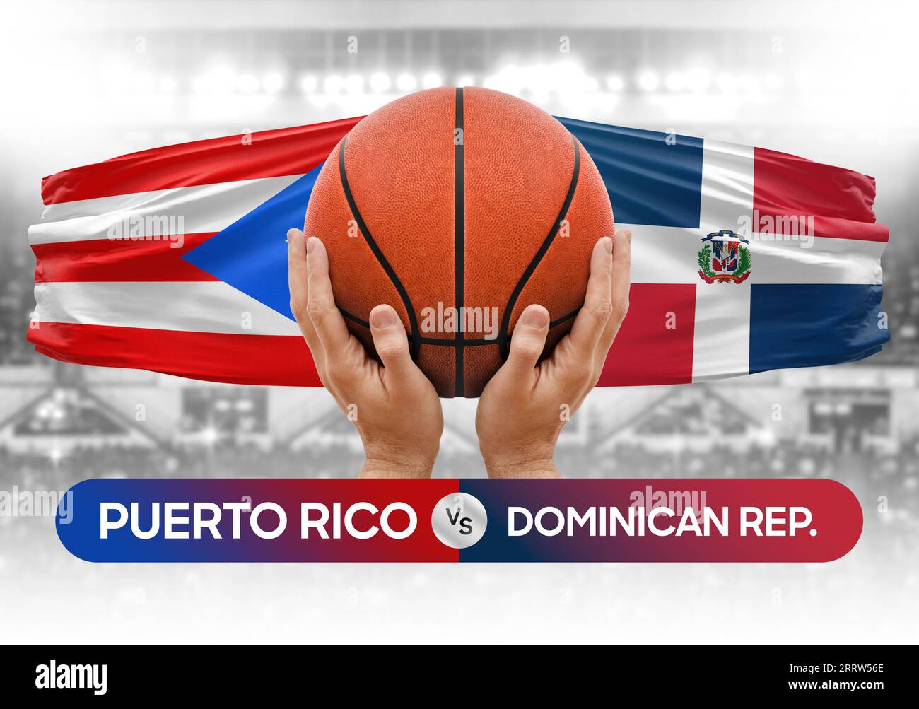 Puerto Rico vs Dominican Republic national basketball teams basket ball