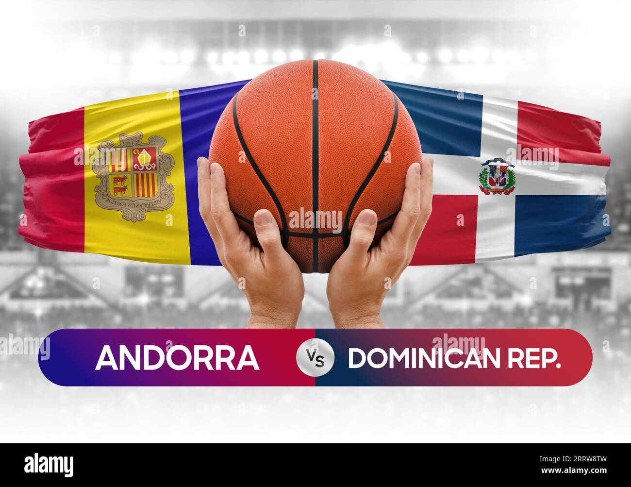 Andorra vs Dominican Republic national basketball teams basket ball