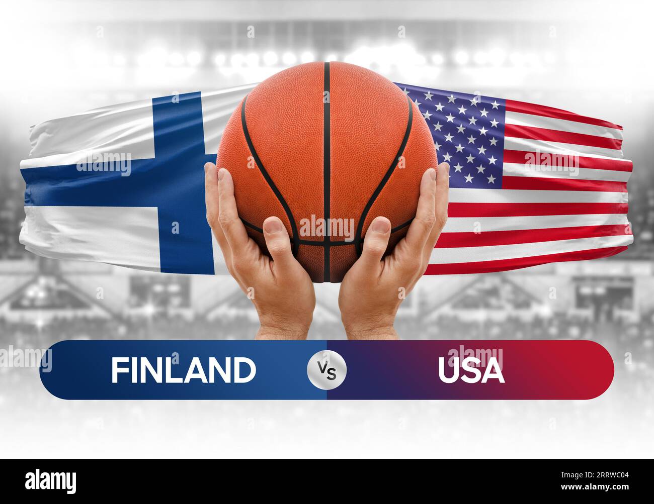 Finland vs USA national basketball teams basket ball match competition