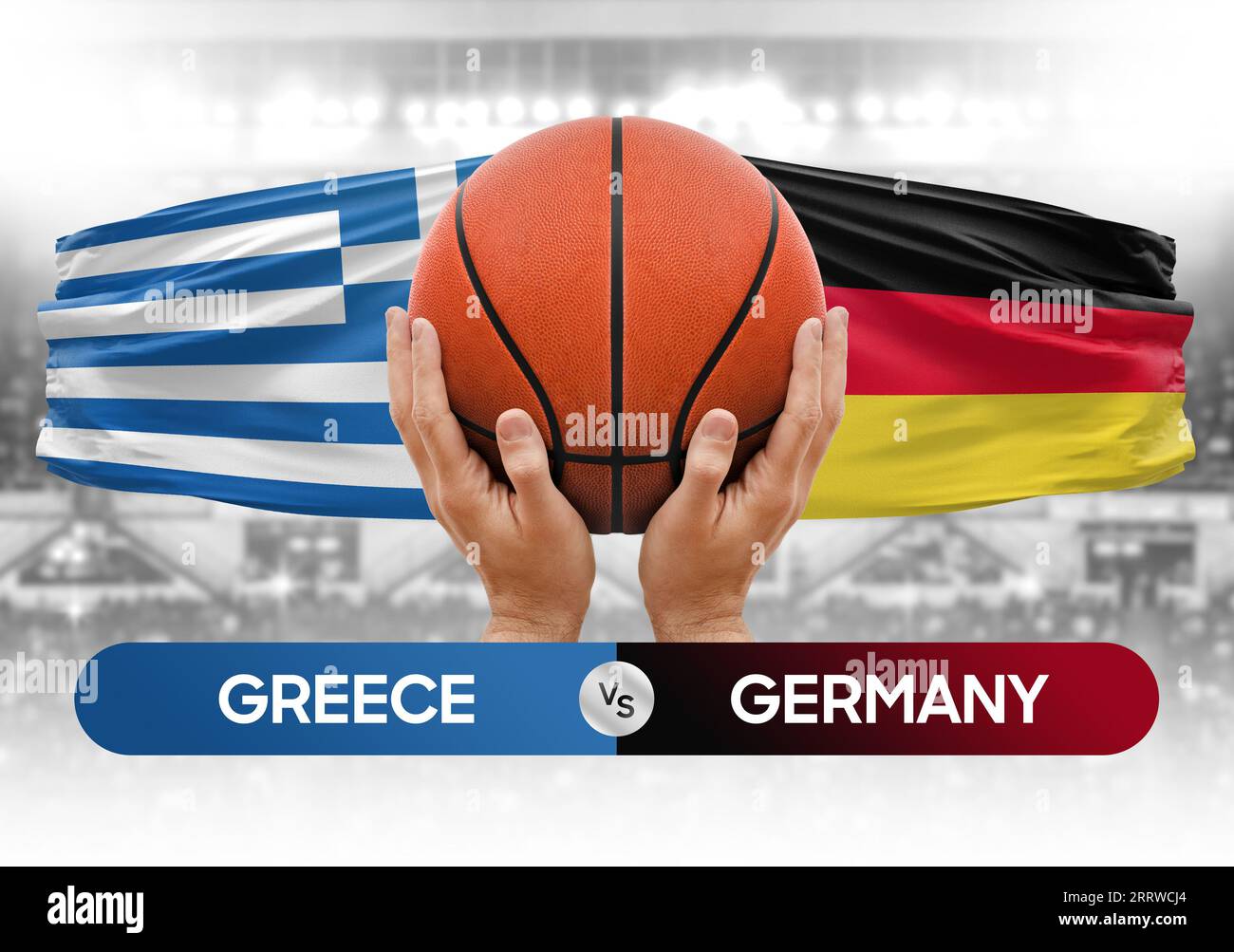 Greece vs Germany national basketball teams basket ball match