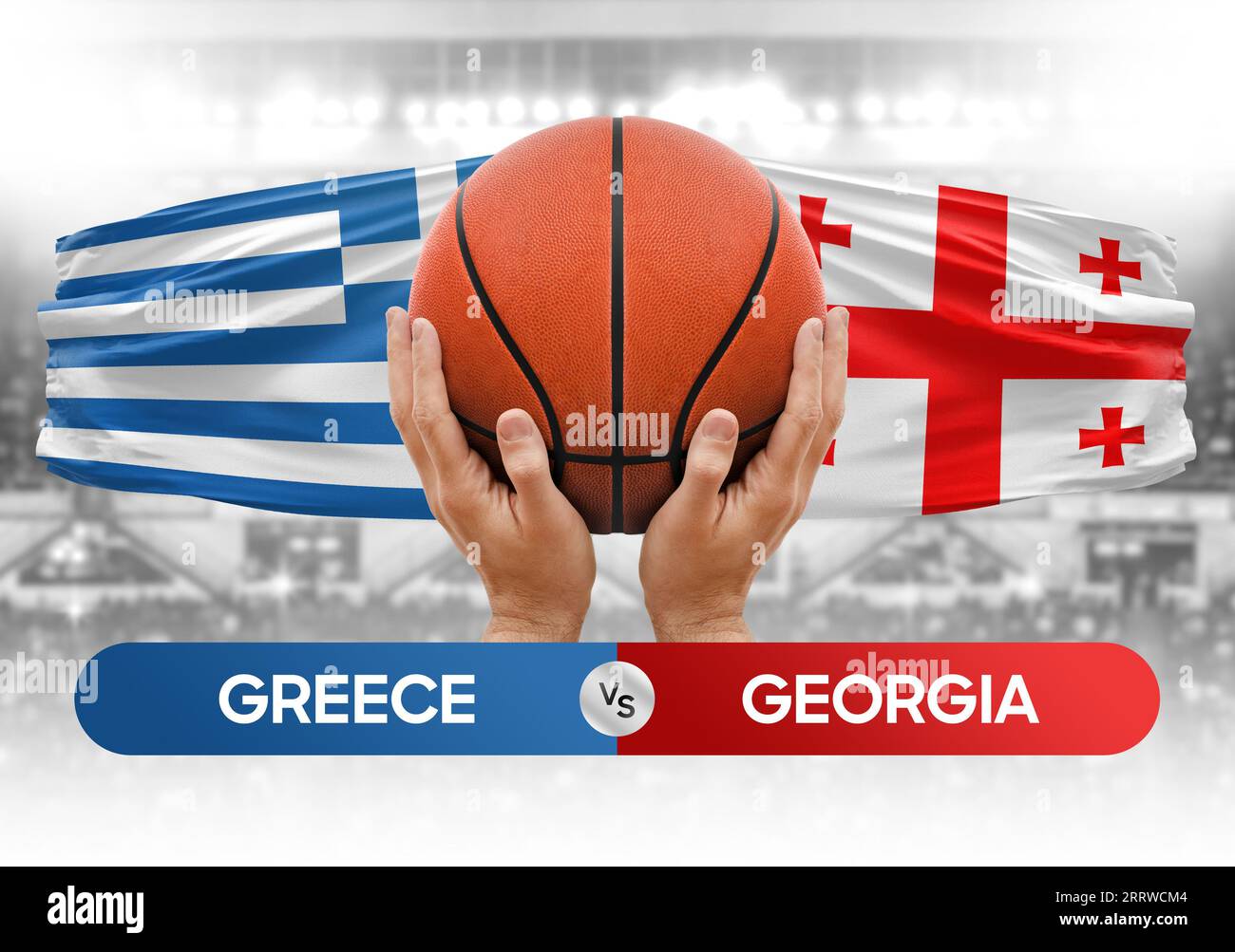 Greece vs national basketball teams basket ball match