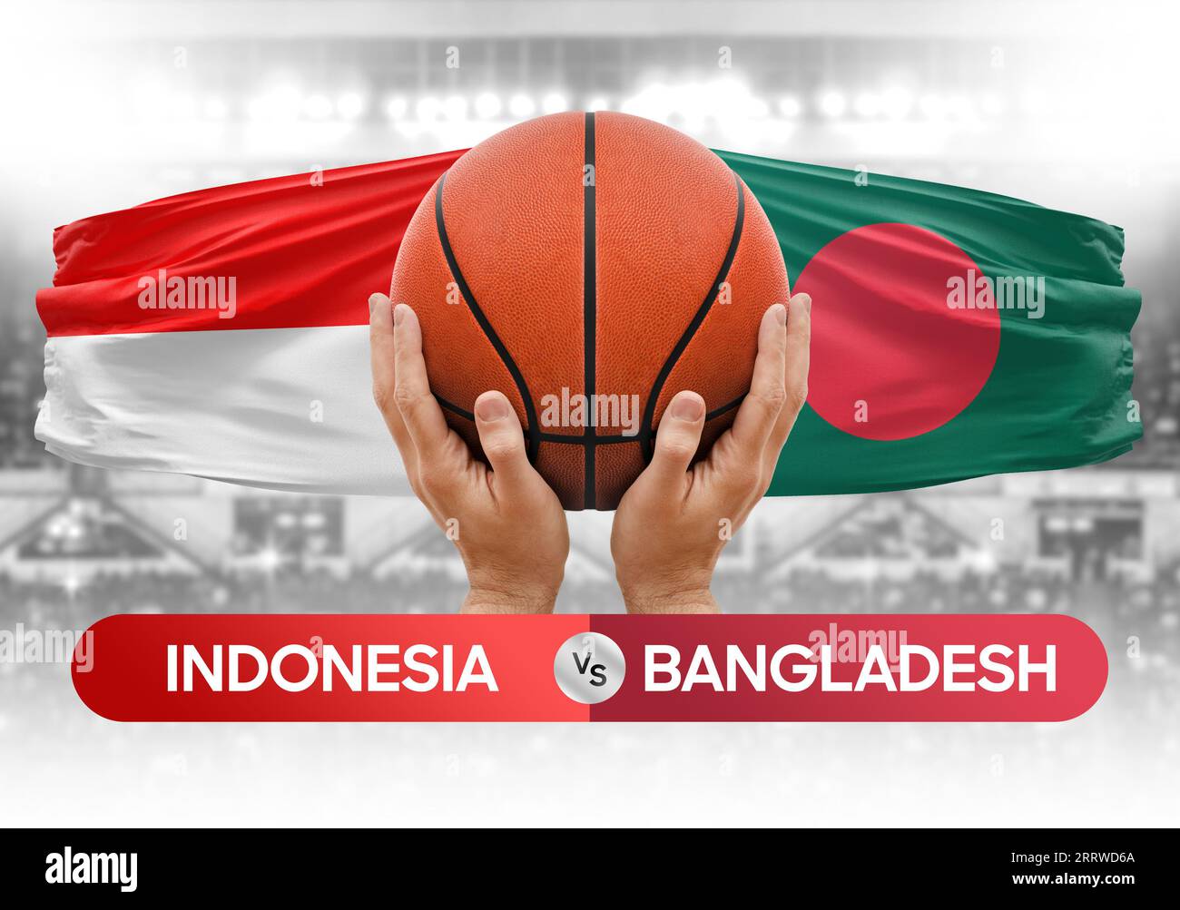 Indonesia vs Bangladesh national basketball teams basket ball match