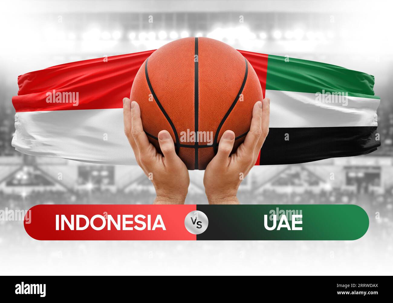 Indonesia vs UAE national basketball teams basket ball match