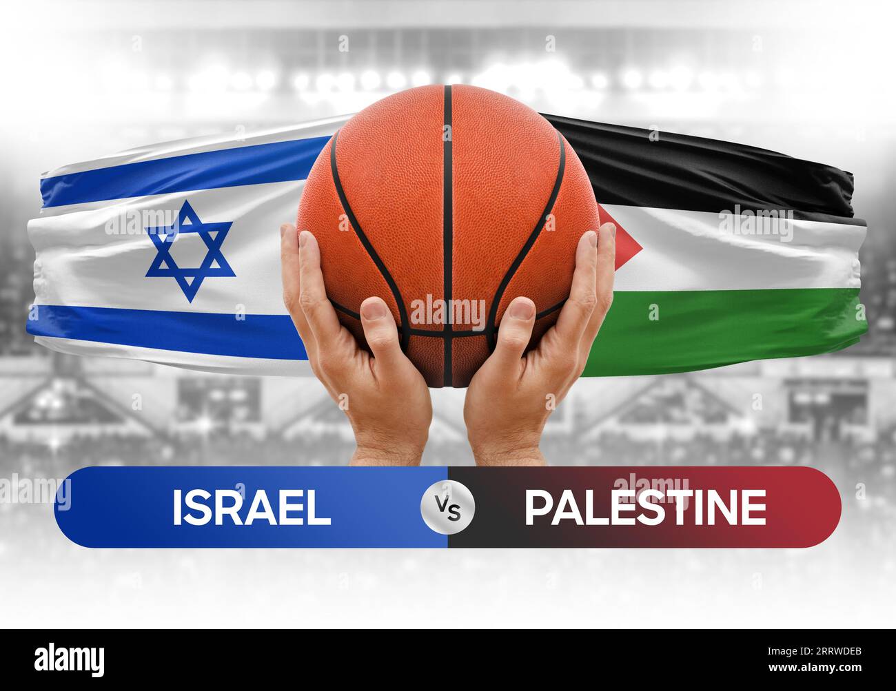 Israel vs Palestine national basketball teams basket ball match