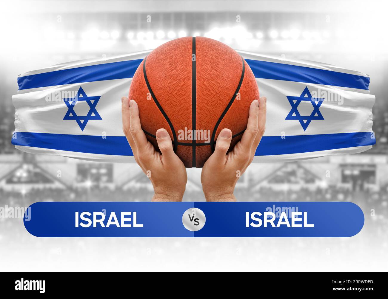 Israel vs Israel national basketball teams basket ball match
