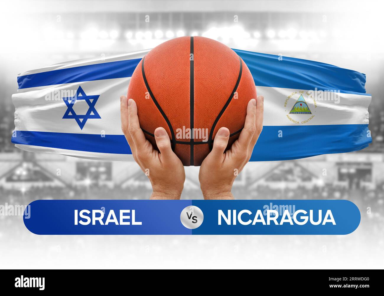 Israel vs Nicaragua national basketball teams basket ball match