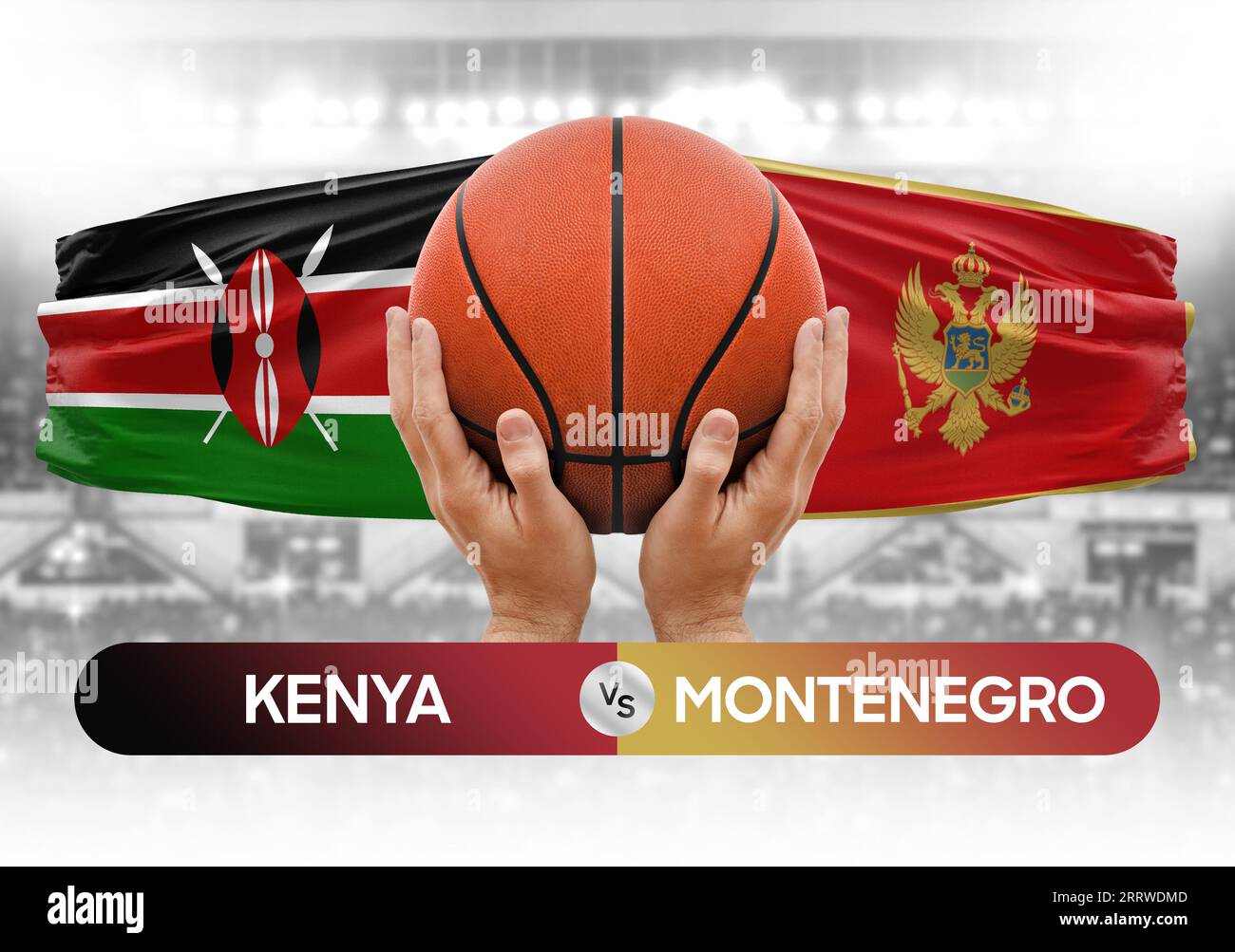 Kenya vs Montenegro national basketball teams basket ball match