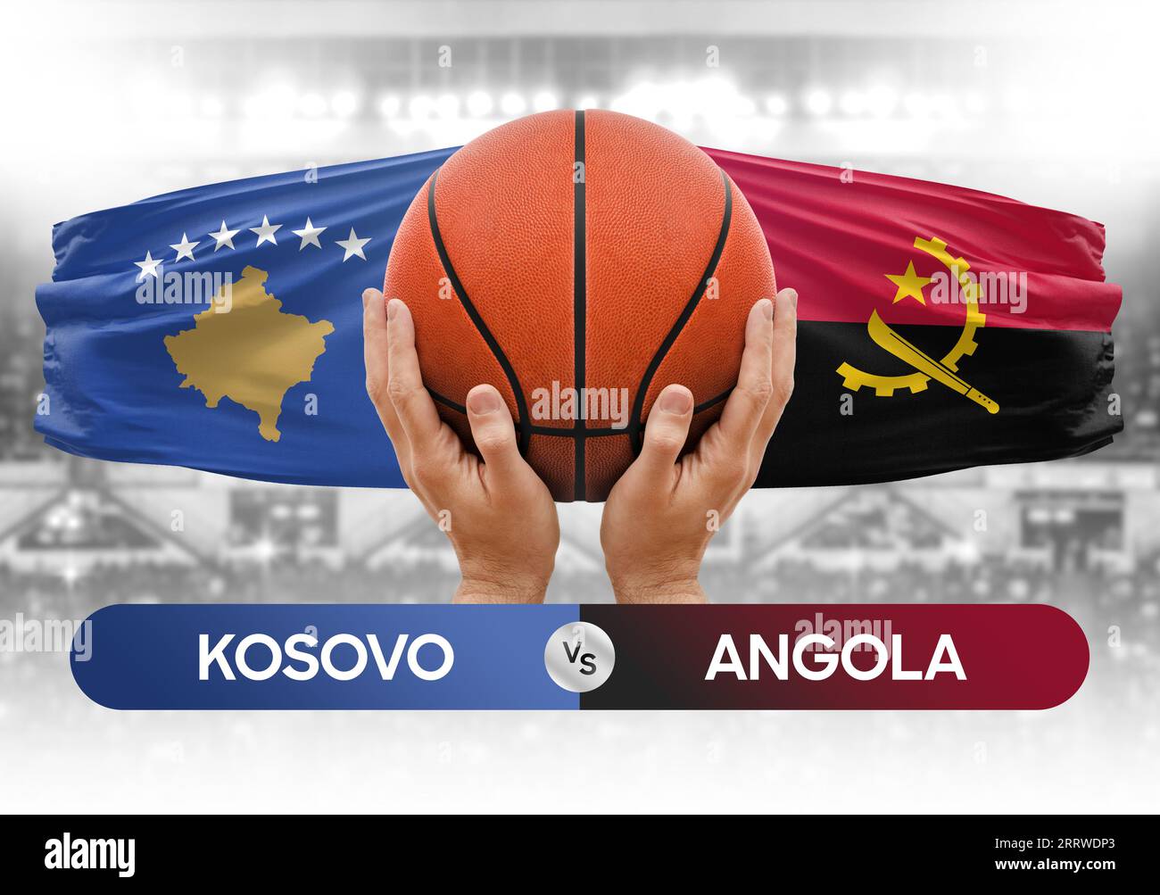 Kosovo vs Angola national basketball teams basket ball match