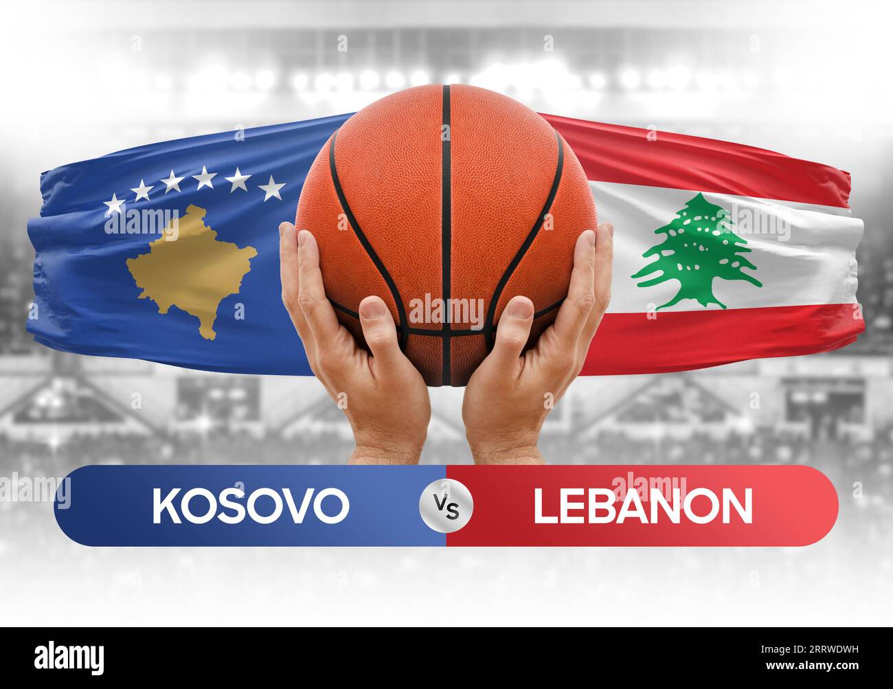 Kosovo vs Lebanon national basketball teams basket ball match