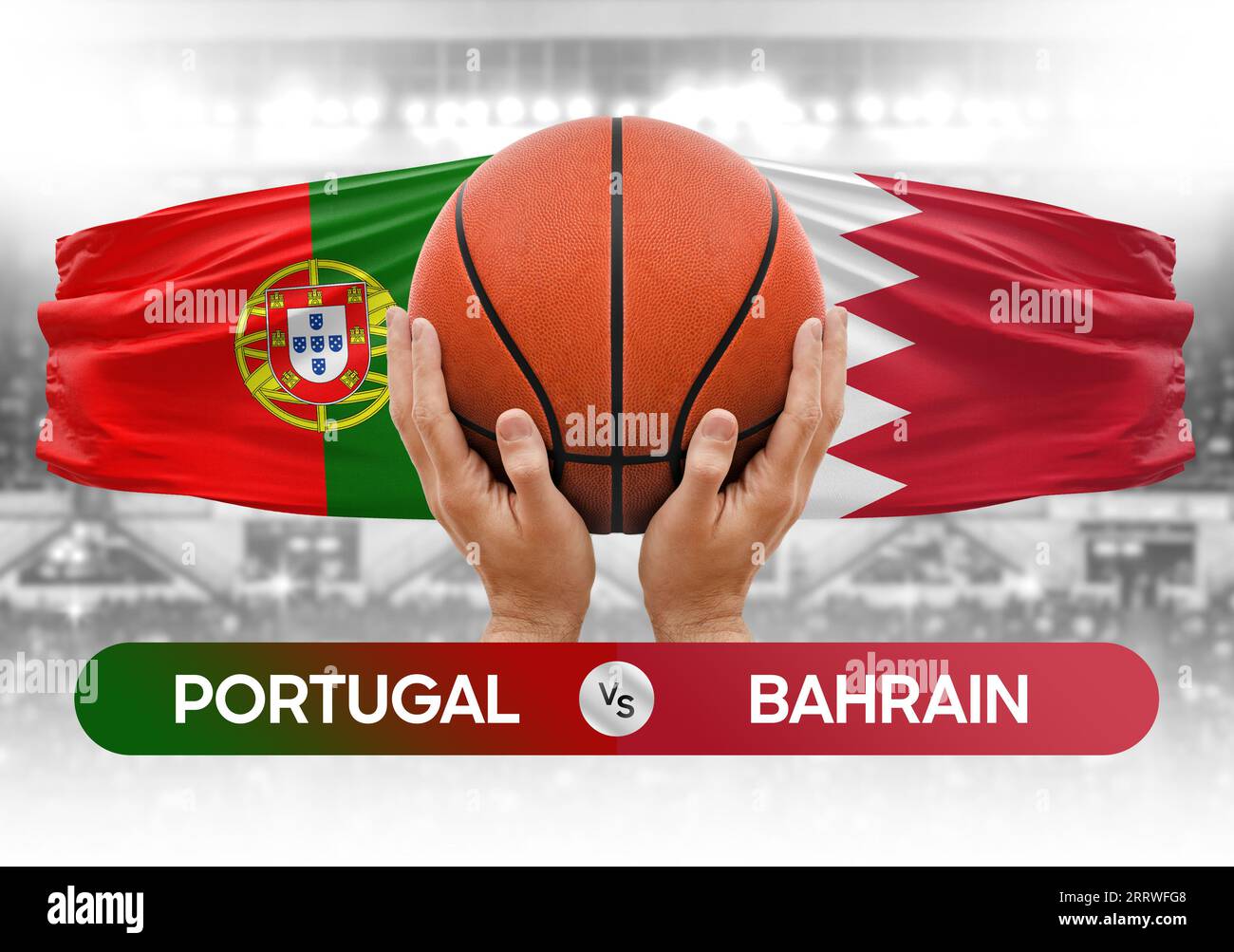 Portugal vs Bahrain national basketball teams basket ball match