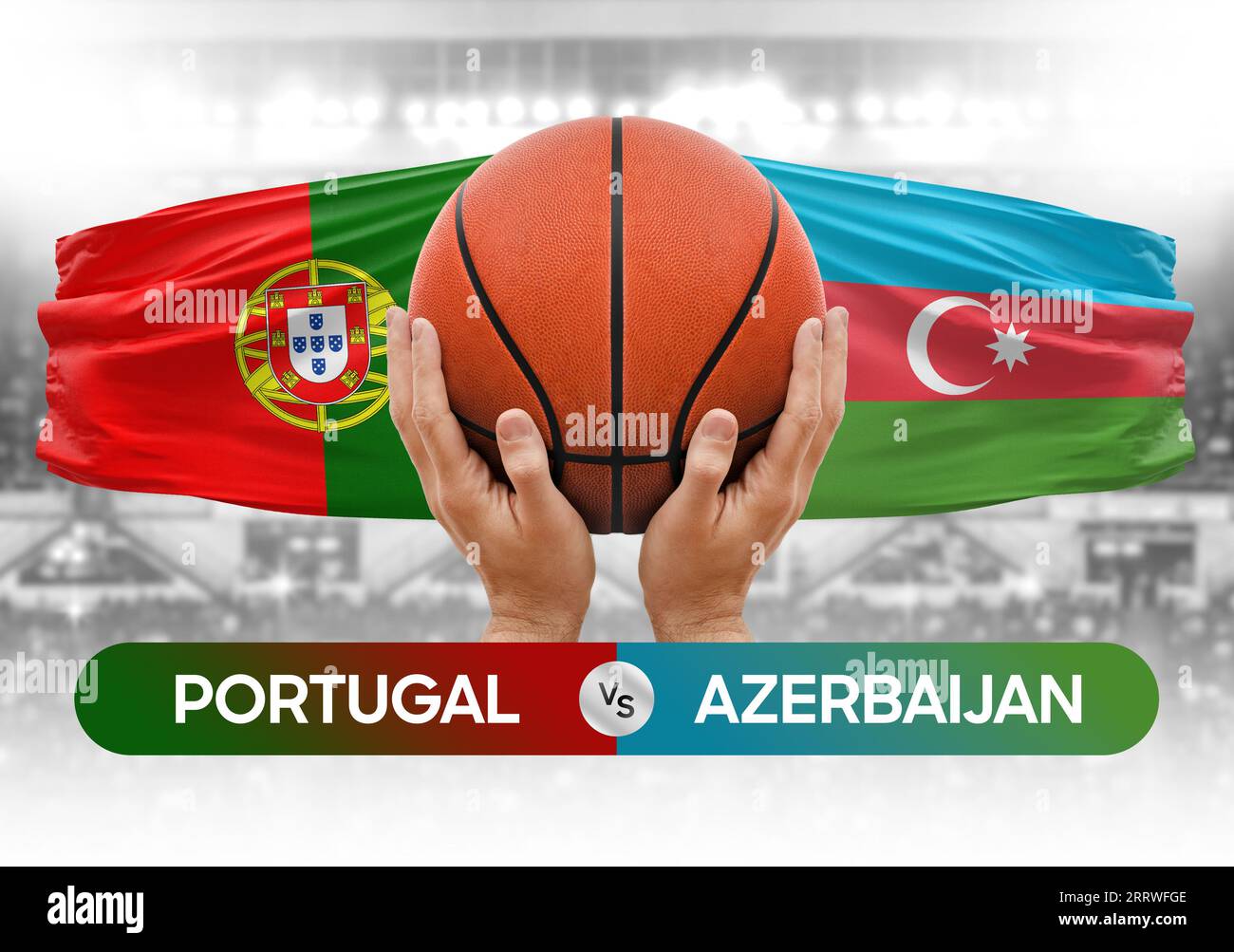 Portugal vs Azerbaijan national basketball teams basket ball match