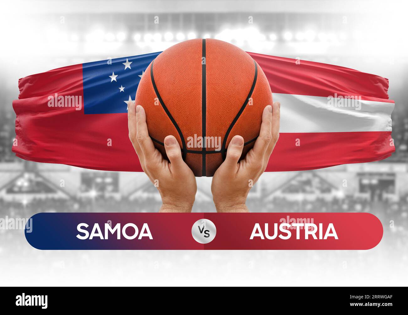 Samoa vs Austria national basketball teams basket ball match