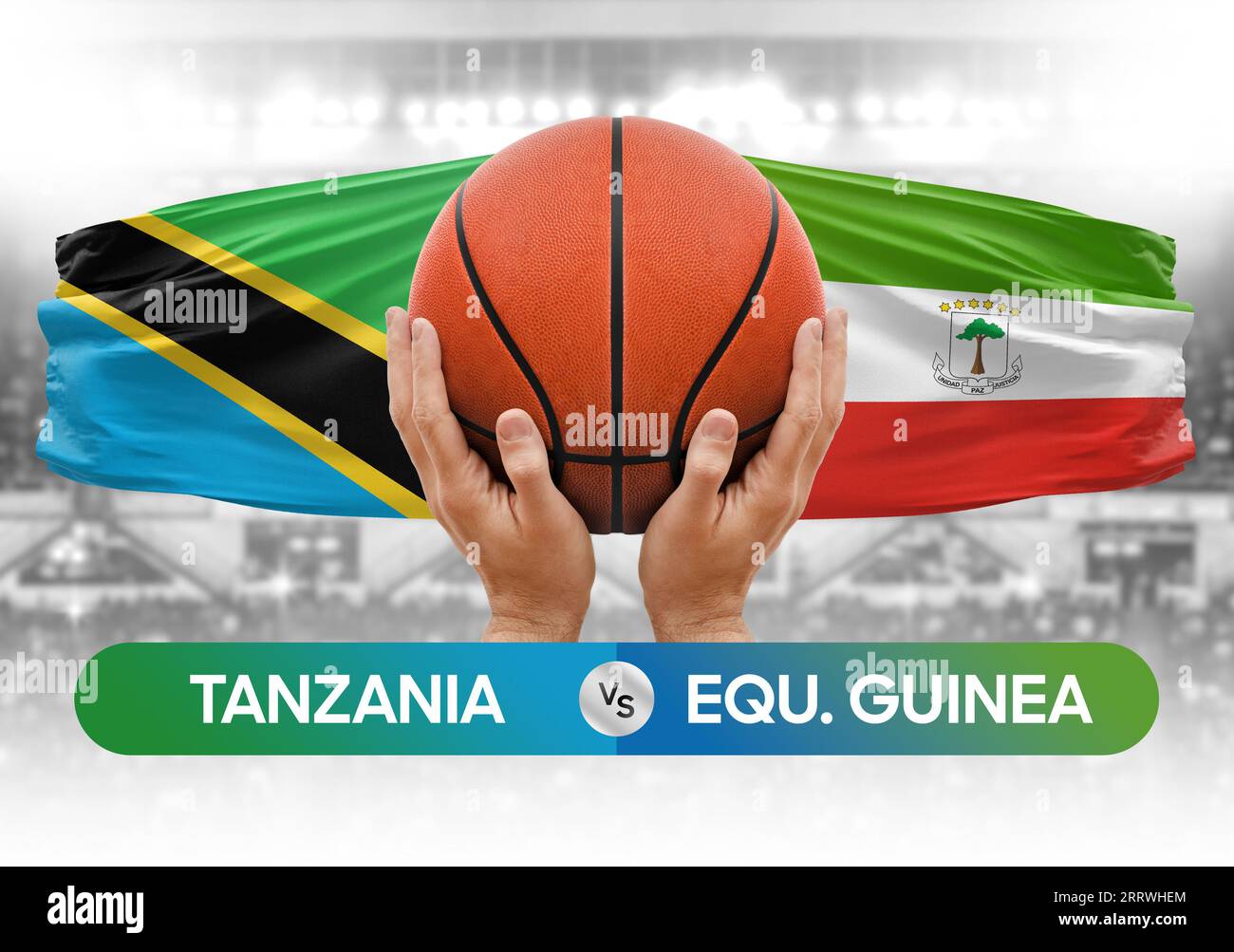 Tanzania vs Equatorial Guinea national basketball teams basket ball