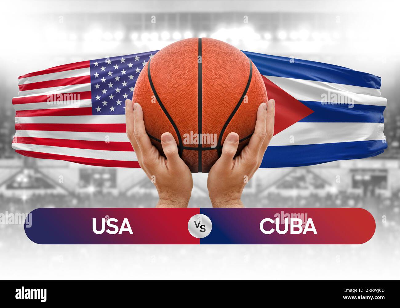 USA vs Cuba national basketball teams basket ball match competition cup