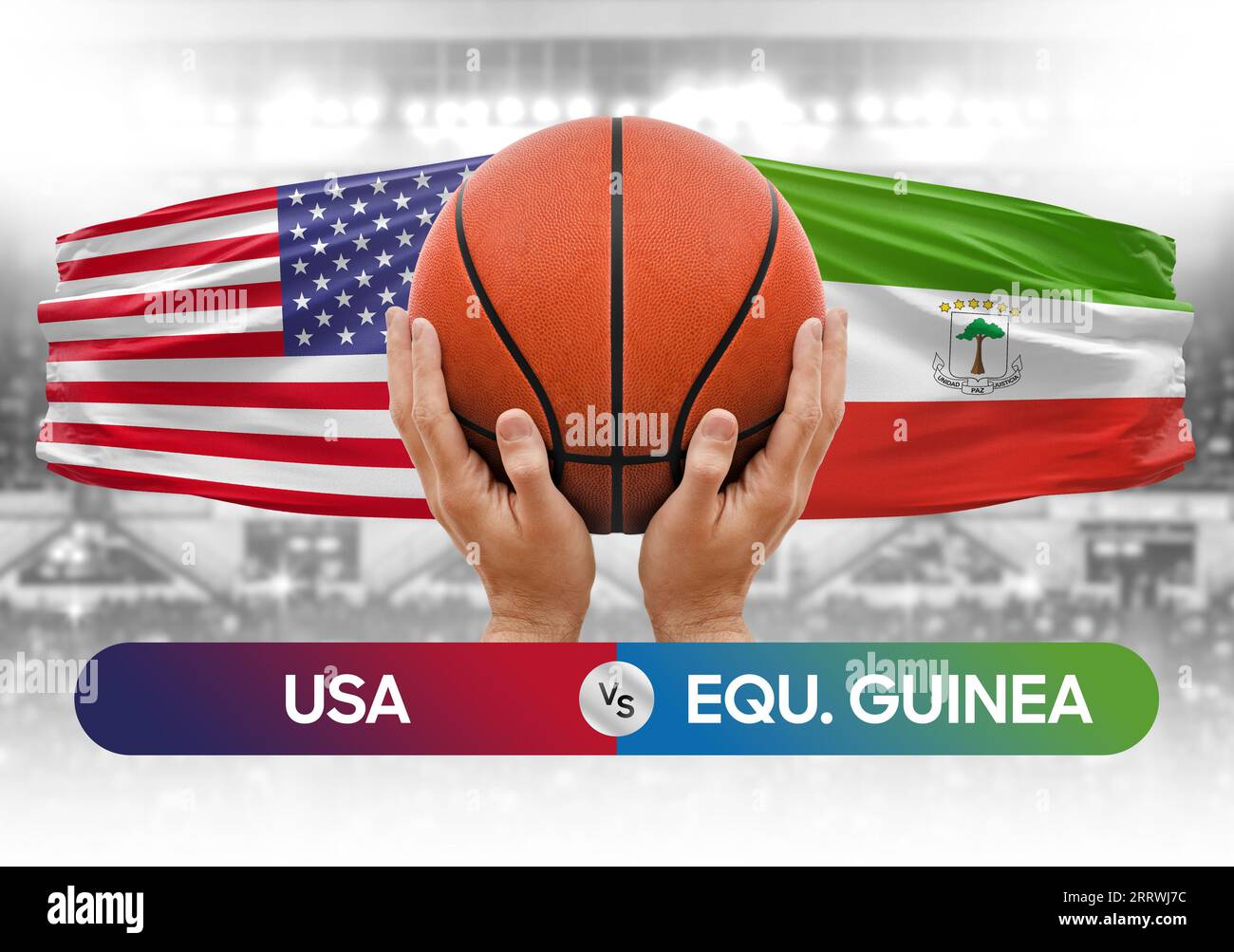 USA vs Equatorial Guinea national basketball teams basket ball match
