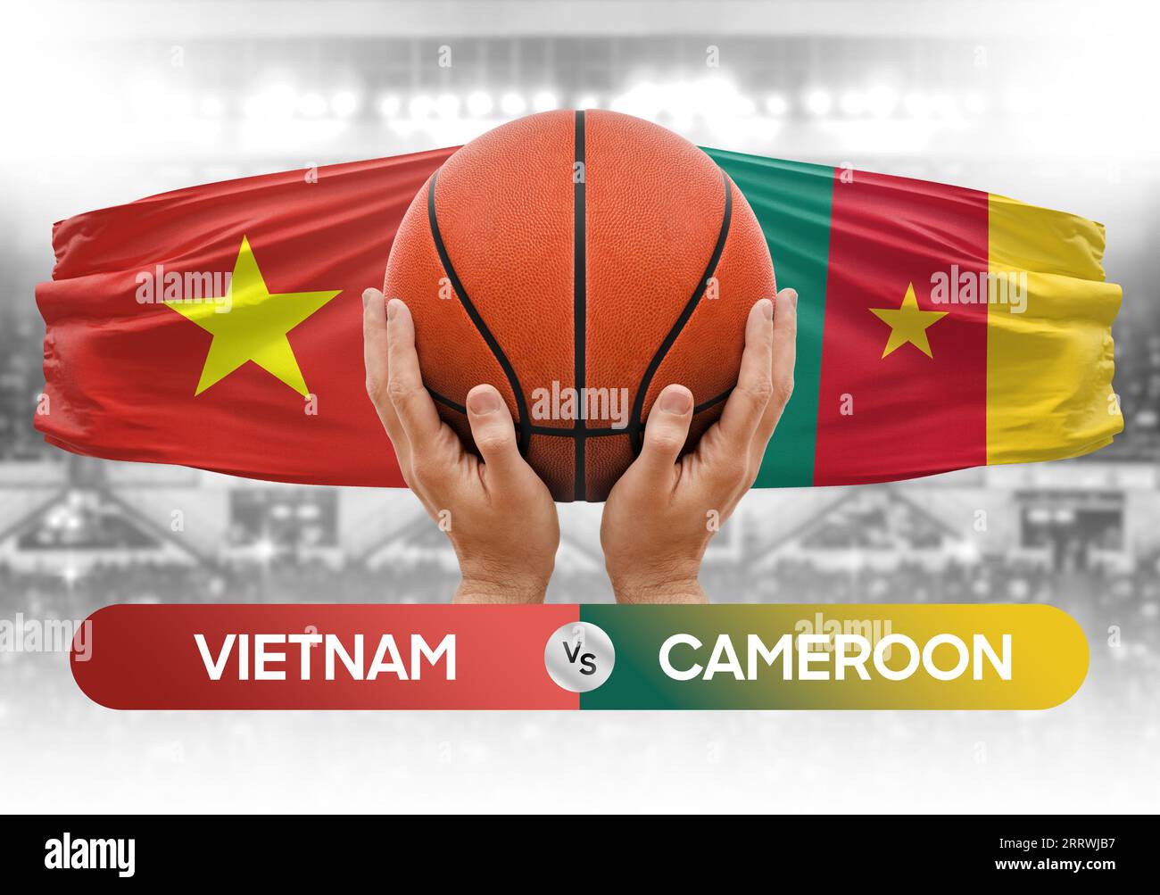 Vietnam vs Cameroon national basketball teams basket ball match