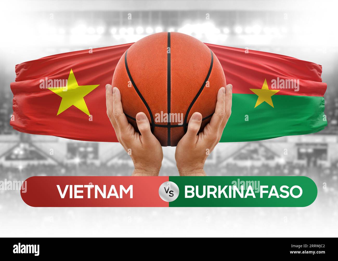 Vietnam vs Burkina Faso national basketball teams basket ball match