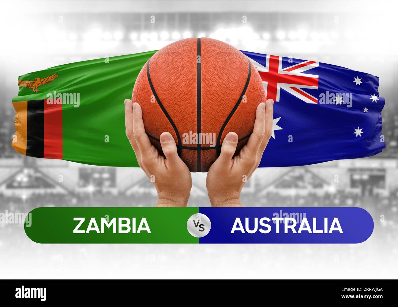 Zambia vs Australia national basketball teams basket ball match