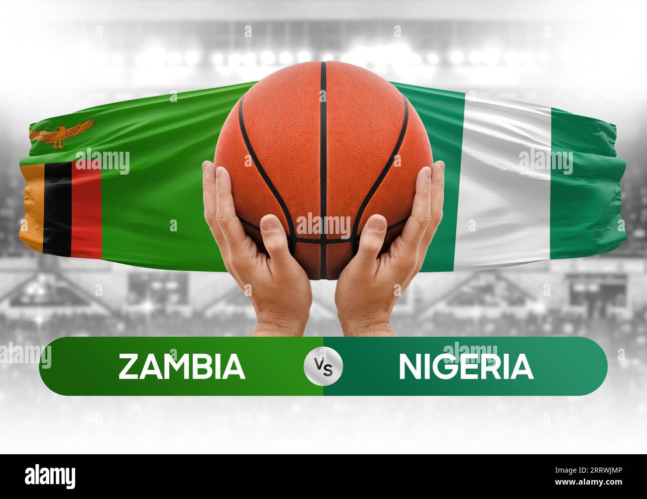 Zambia vs Nigeria national basketball teams basket ball match