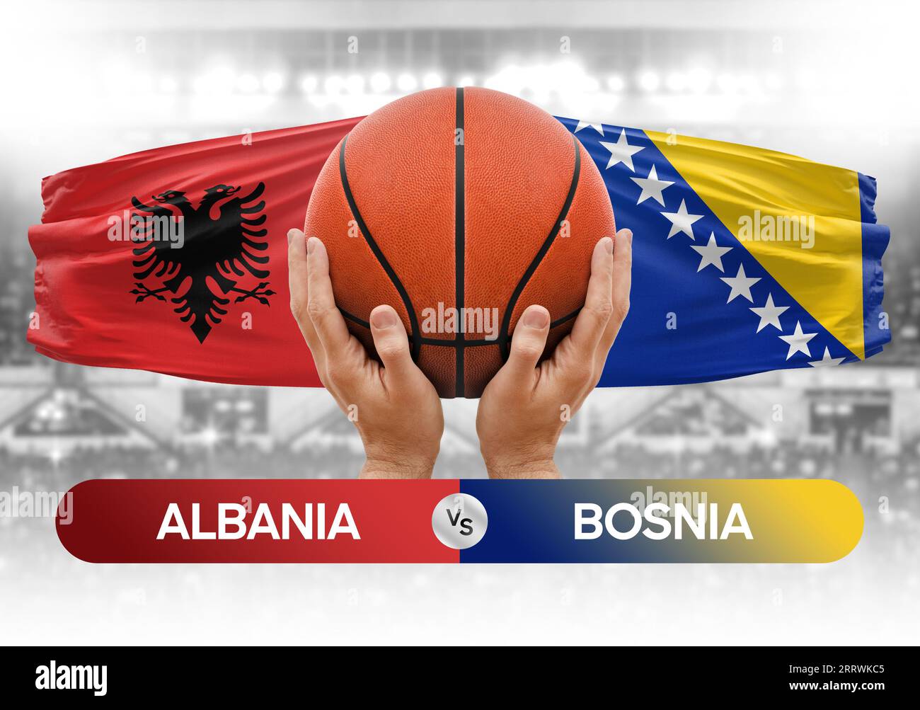 Albania vs Bosnia national basketball teams basket ball match