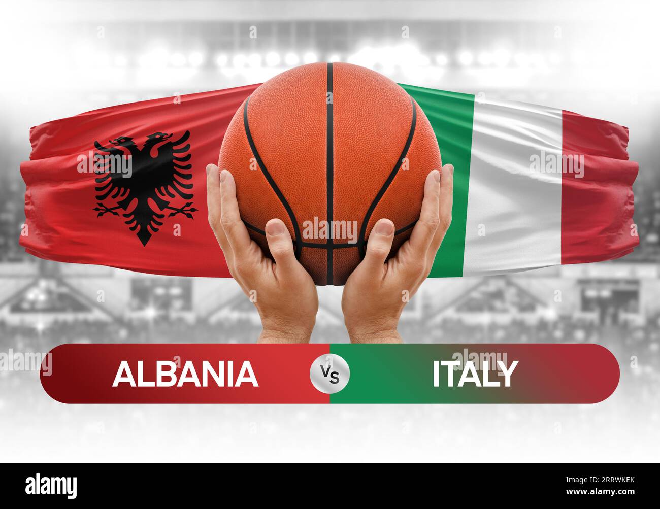 Albania vs Italy national basketball teams basket ball match