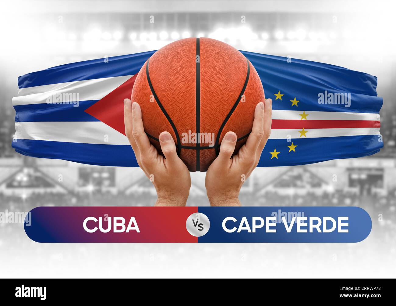 Cuba vs Cape Verde national basketball teams basket ball match