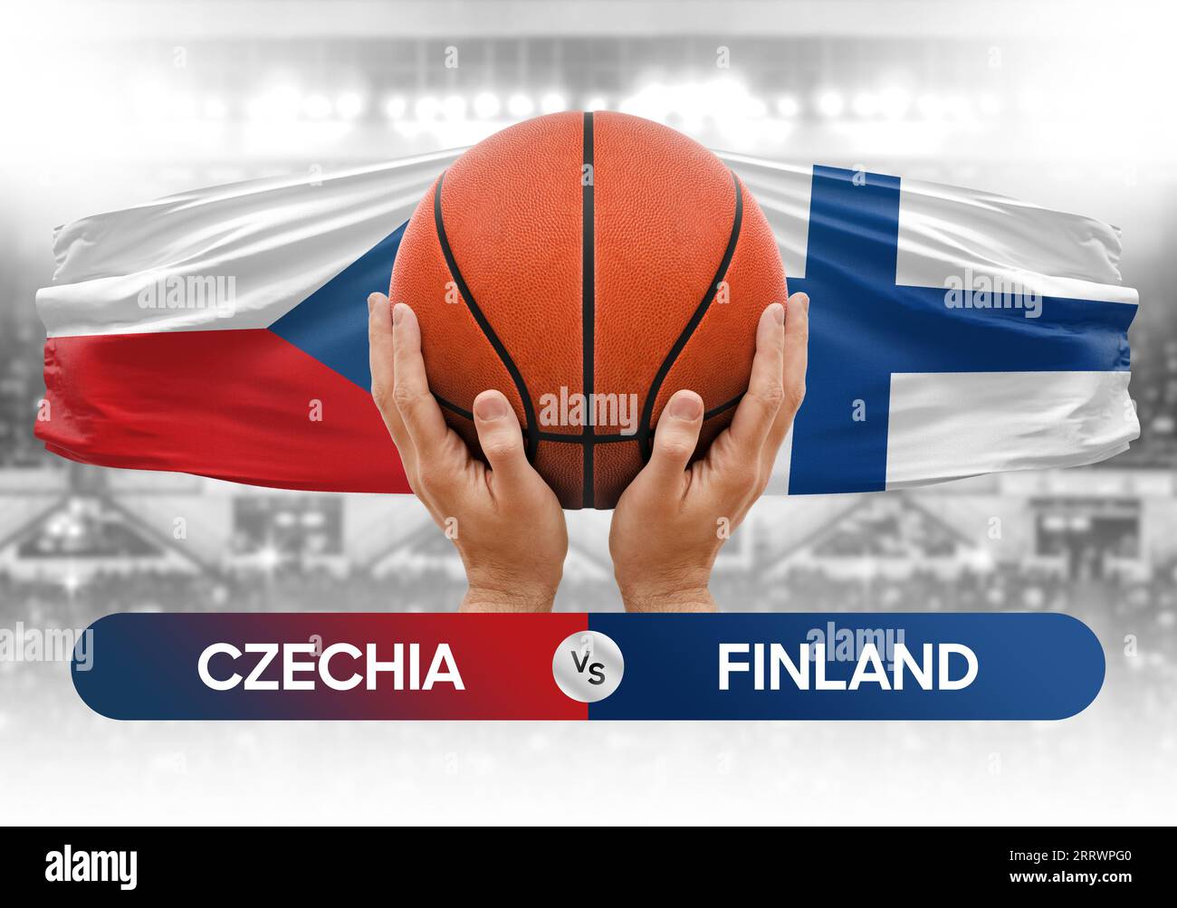 Czechia vs Finland national basketball teams basket ball match
