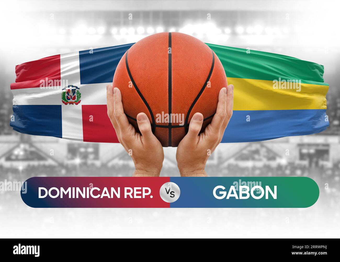 Dominican Republic vs Gabon national basketball teams basket ball match