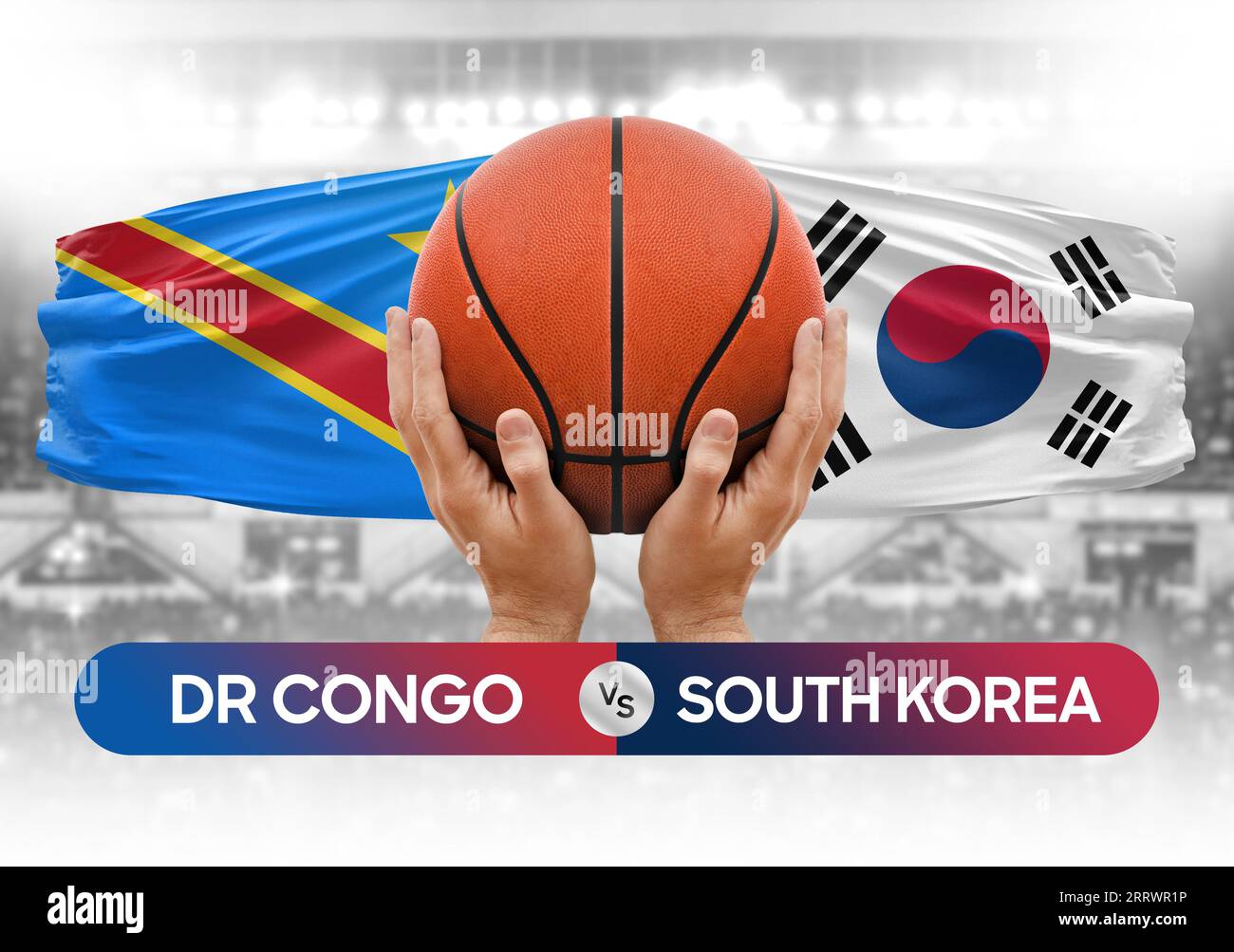 Dr Congo vs South Korea national basketball teams basket ball match