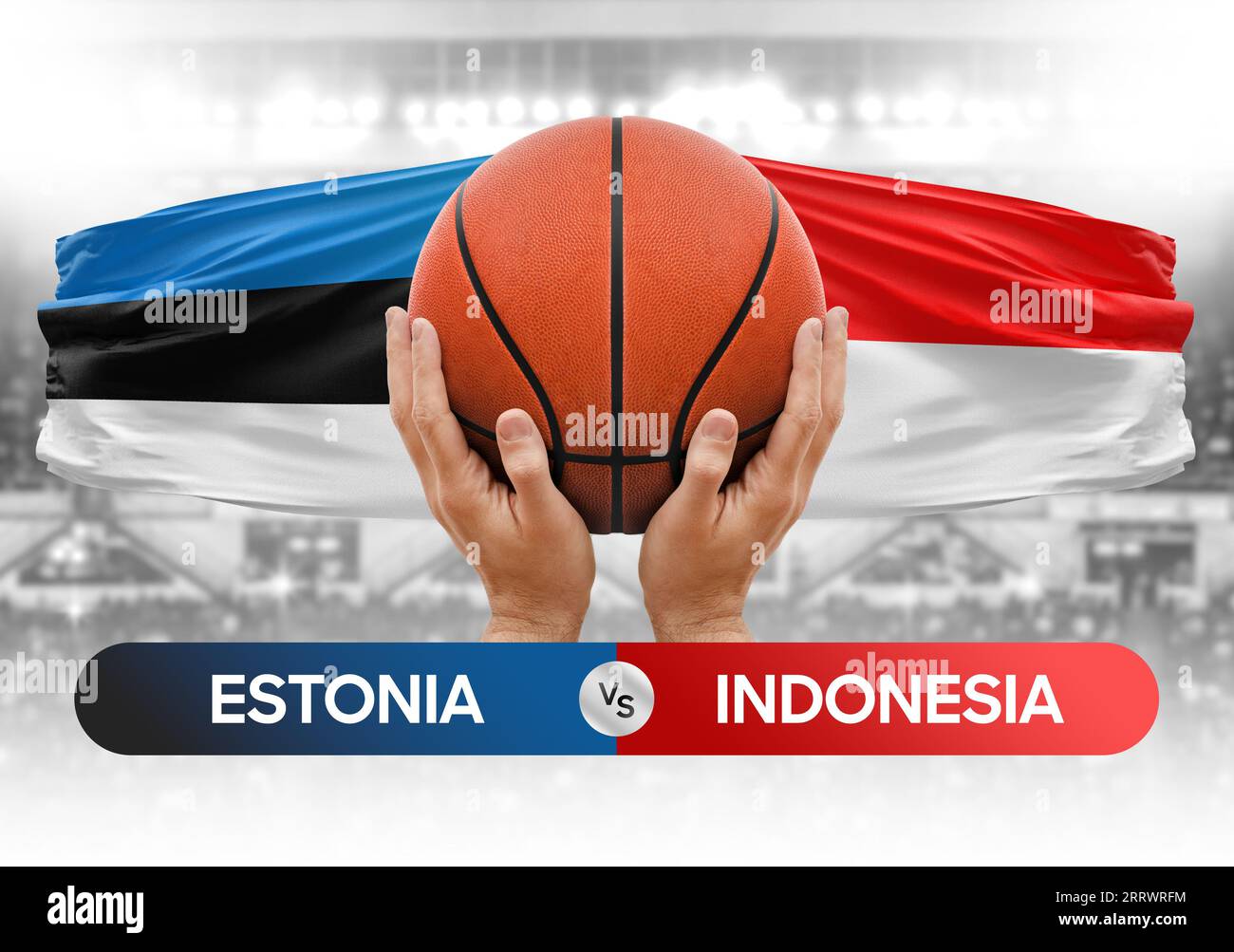 Estonia vs Indonesia national basketball teams basket ball match