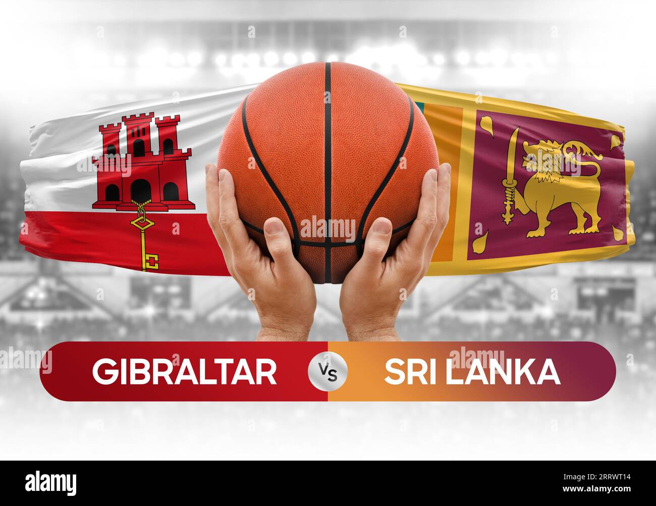 Gibraltar vs Sri Lanka national basketball teams basket ball match