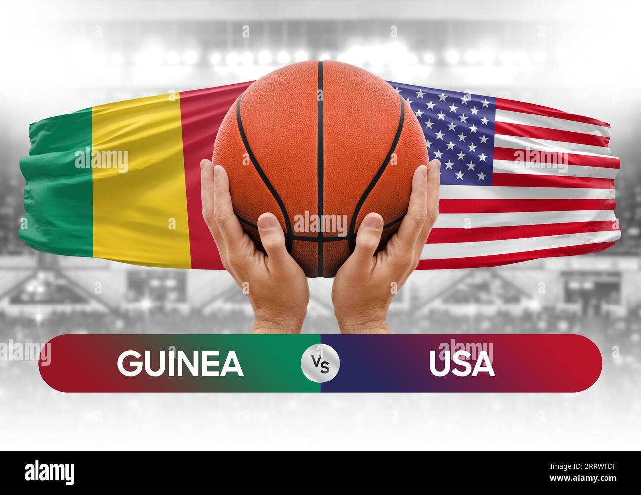 Guinea vs USA national basketball teams basket ball match competition