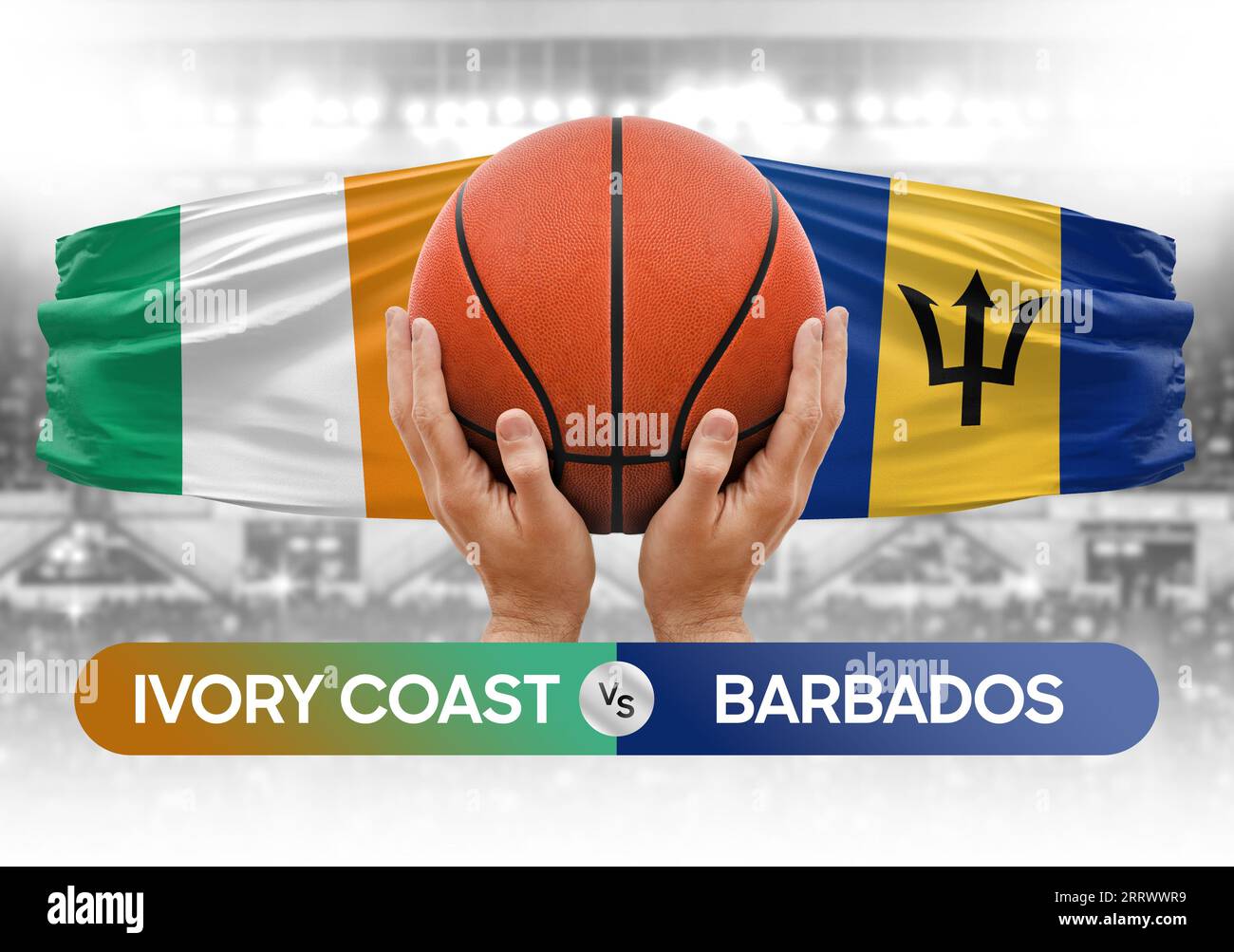 Ivory Coast vs Barbados national basketball teams basket ball match